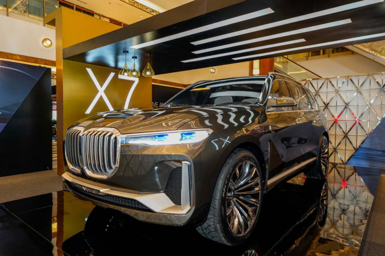 autos, bmw, cars, lifestyle, the bmw concept x7 is here for the first time in south east asia