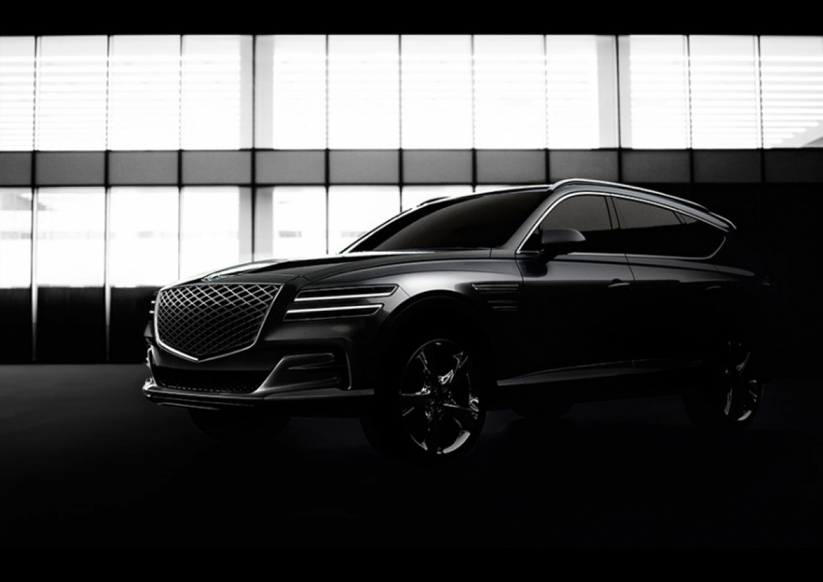 autos, cars, genesis, genesis team reveals first official images of the gv80 suv