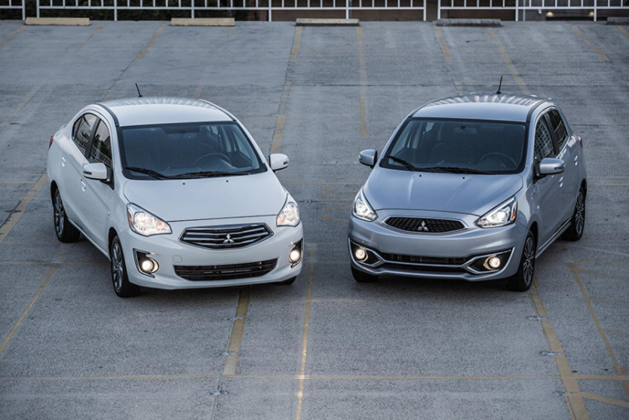 autos, cars, mitsubishi, android, mitsubishi mirage, android, 2019 mitsubishi mirage lineup is still one of the most efficient in the world!