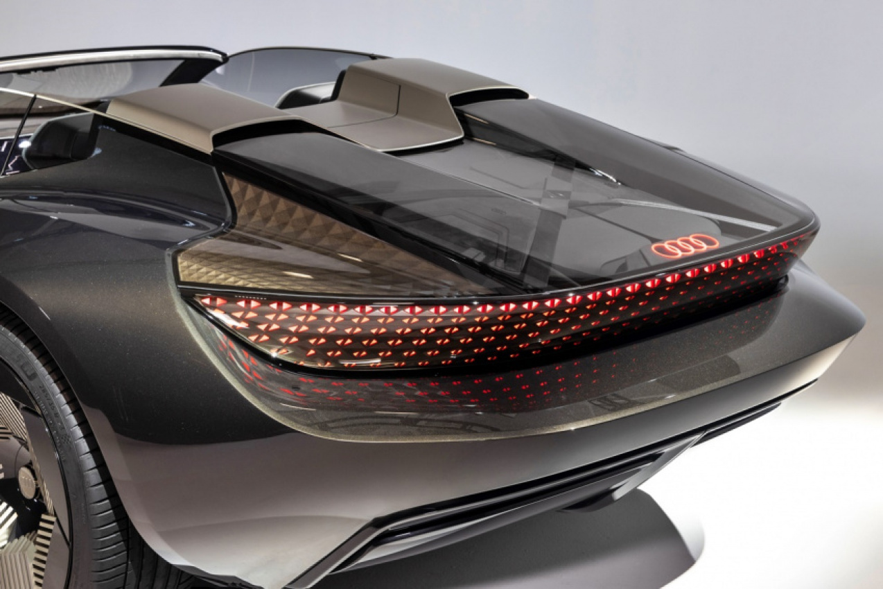 audi, autos, cars, concept car, convertible, design study, roadster, skysphere, audi unveils the skysphere roadster concept
