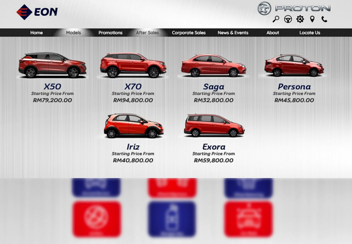 autos, cars, aftersales, customer service, drb hicom, edaran otomobil nasional, new website, proton dealer, eon now has a website dedicated to proton products and services
