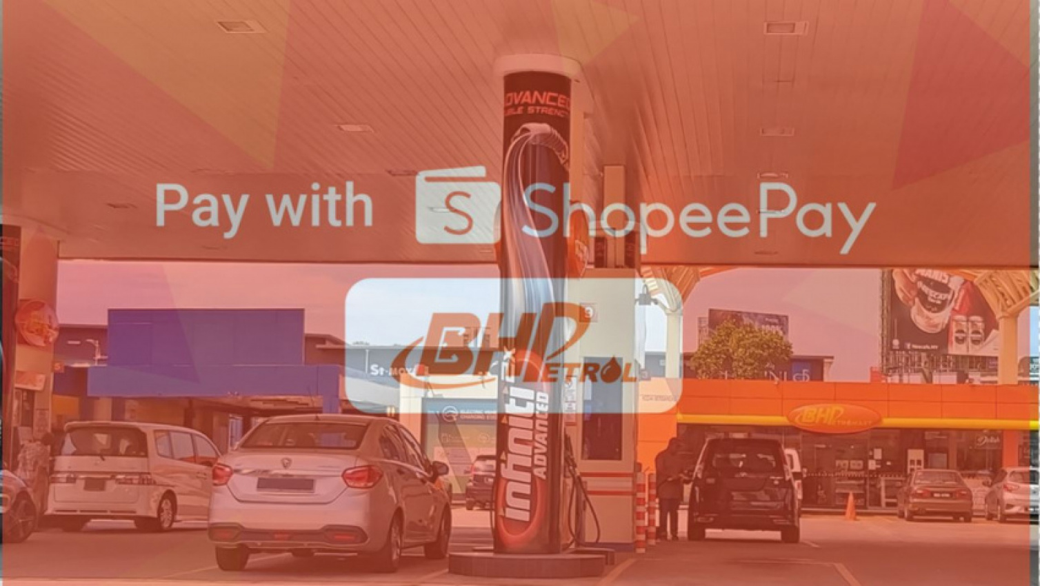 autos, cars, hp, bhpetrol, boustead petroleum marketing, contactless payment, e-wallet, electronic payment, mobile wallet, shopeepay, android, shopeepay mobile wallet now accepted at all bhpetrol stations nationwide