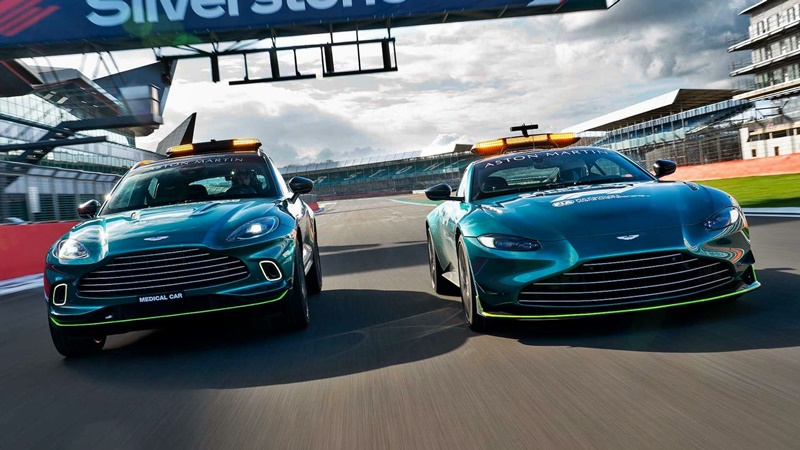 aston martin, autos, cars, mercedes-benz, mg, fia safety car, formula 1 safety car, mercedes, mercedes amg, aston martins replace mercedes-amg official safety and medical cars at f1 races