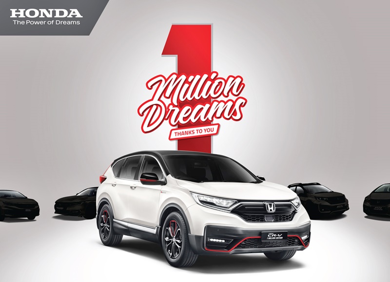 autos, cars, honda, 1 million dreams campaign, 1 million dreams special edition, honda malaysia, seven special edition models to be won in honda’s ‘1 million dreams’ campaign