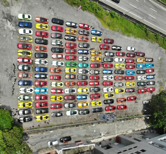 autos, cars, ford mustang, largest gathering record, malaysia book of records, sime darby auto connexion, sportscar, 137 mustang owners create new listing in the malaysia book of records