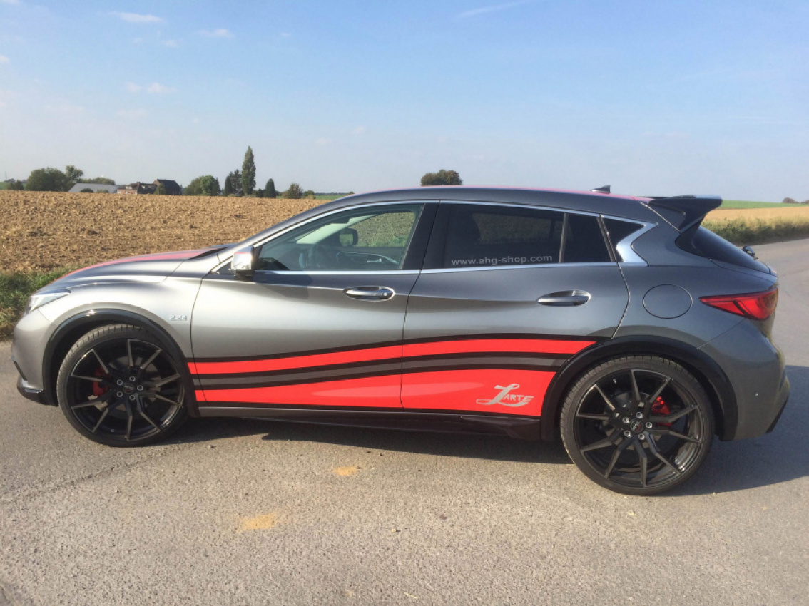 autos, cars, infiniti, larte design presents a new hot hatch! check this infiniti qx30 out!