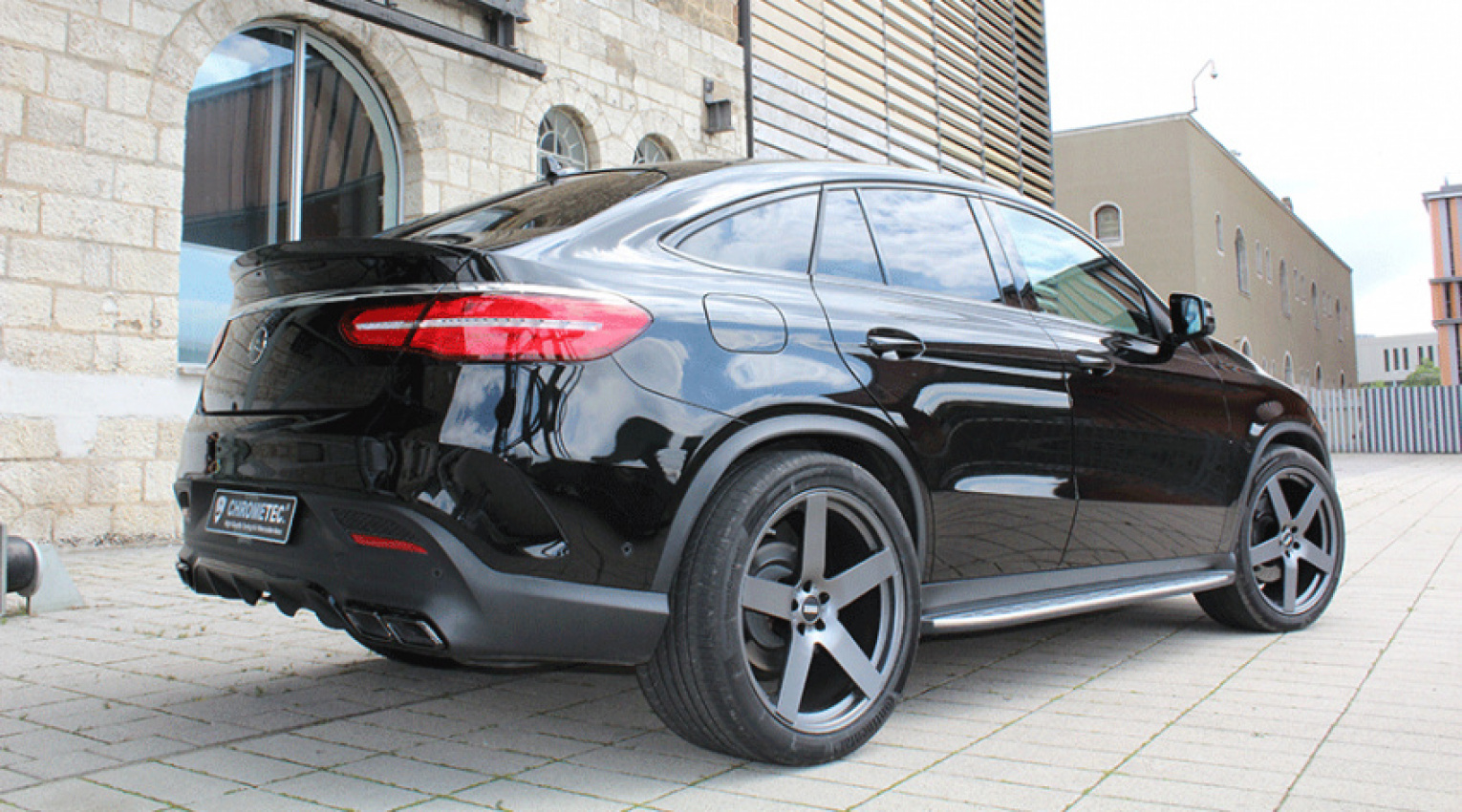 autos, cars, mercedes-benz, mercedes, mercedes gle coupe touched by chrometec? yes, please!