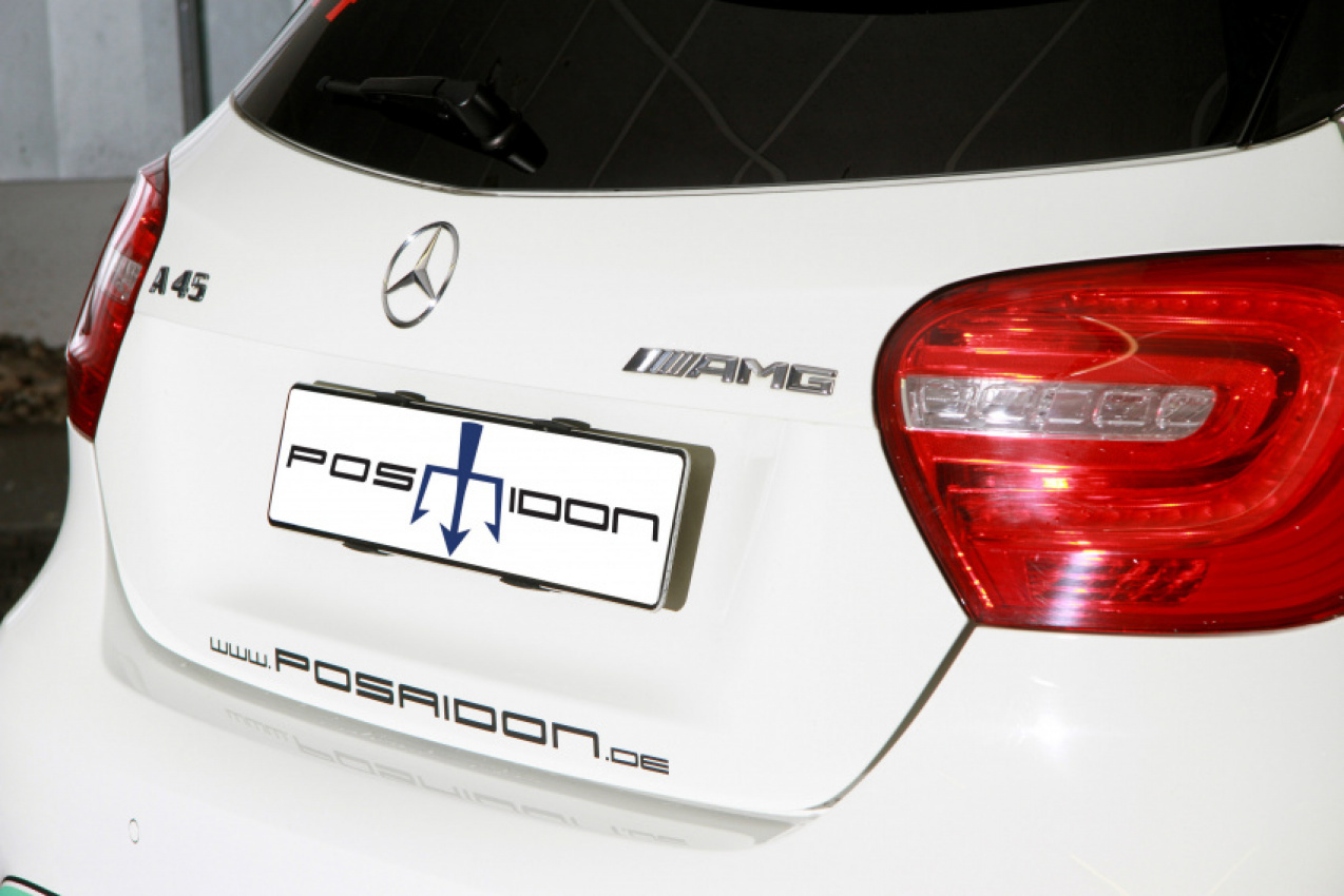 autos, cars, mercedes-benz, mg, mercedes, this mercedes-amg a45 makes it to 100 km/h in just 3.5 seconds! we thank posaidon for that