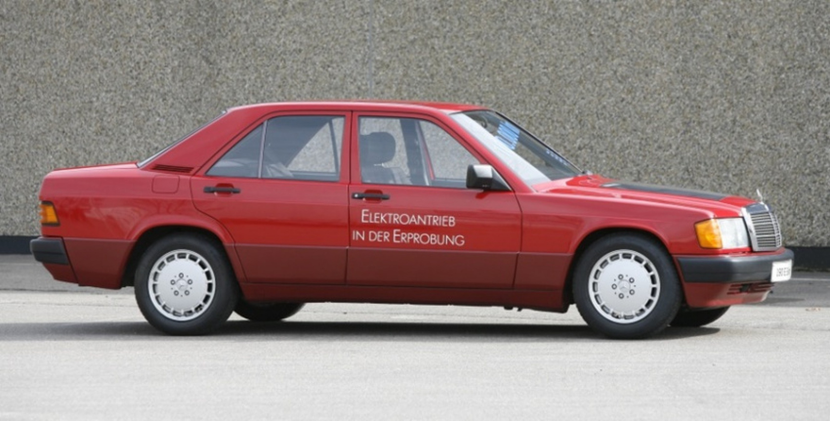 autos, cars, mercedes-benz, electric vehicles, electrification, mercedes, mercedes-benz 190e elektro, mercedes-benz eq, mercedes-benz eqc, 30 years ago, mercedes-benz already had a practical ev based on the 190 model