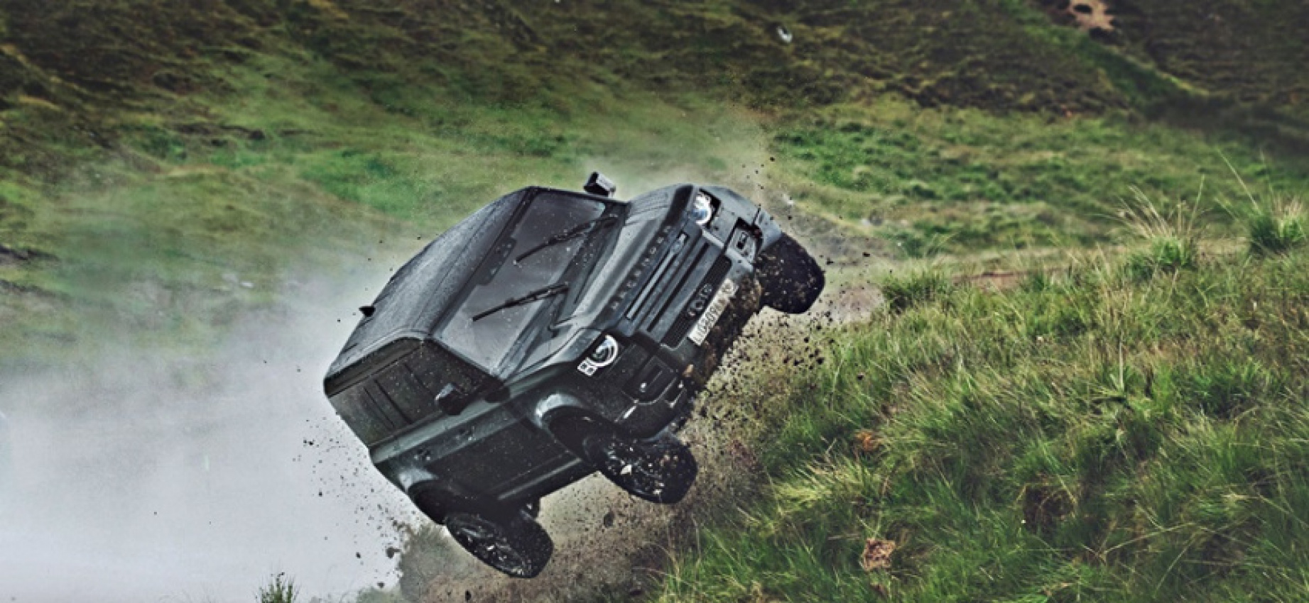 autos, cars, land rover, james bond, land rover defender, no time to die, stunt driving, the new land rover defender can fly too! (w/video)