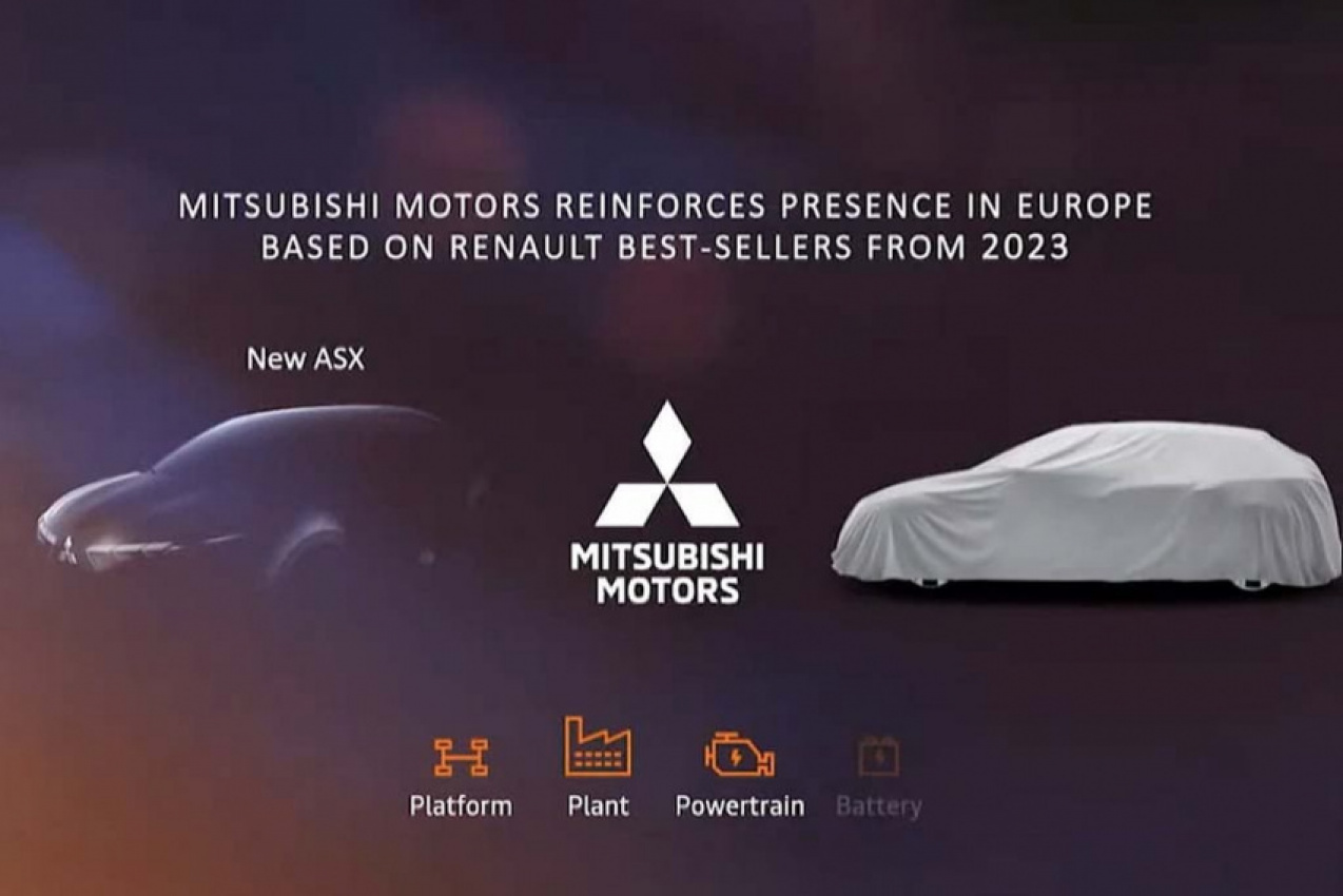 autos, cars, mitsubishi, reviews, car news, family cars, mitsubishi asx, all-new mitsubishi asx teased for europe