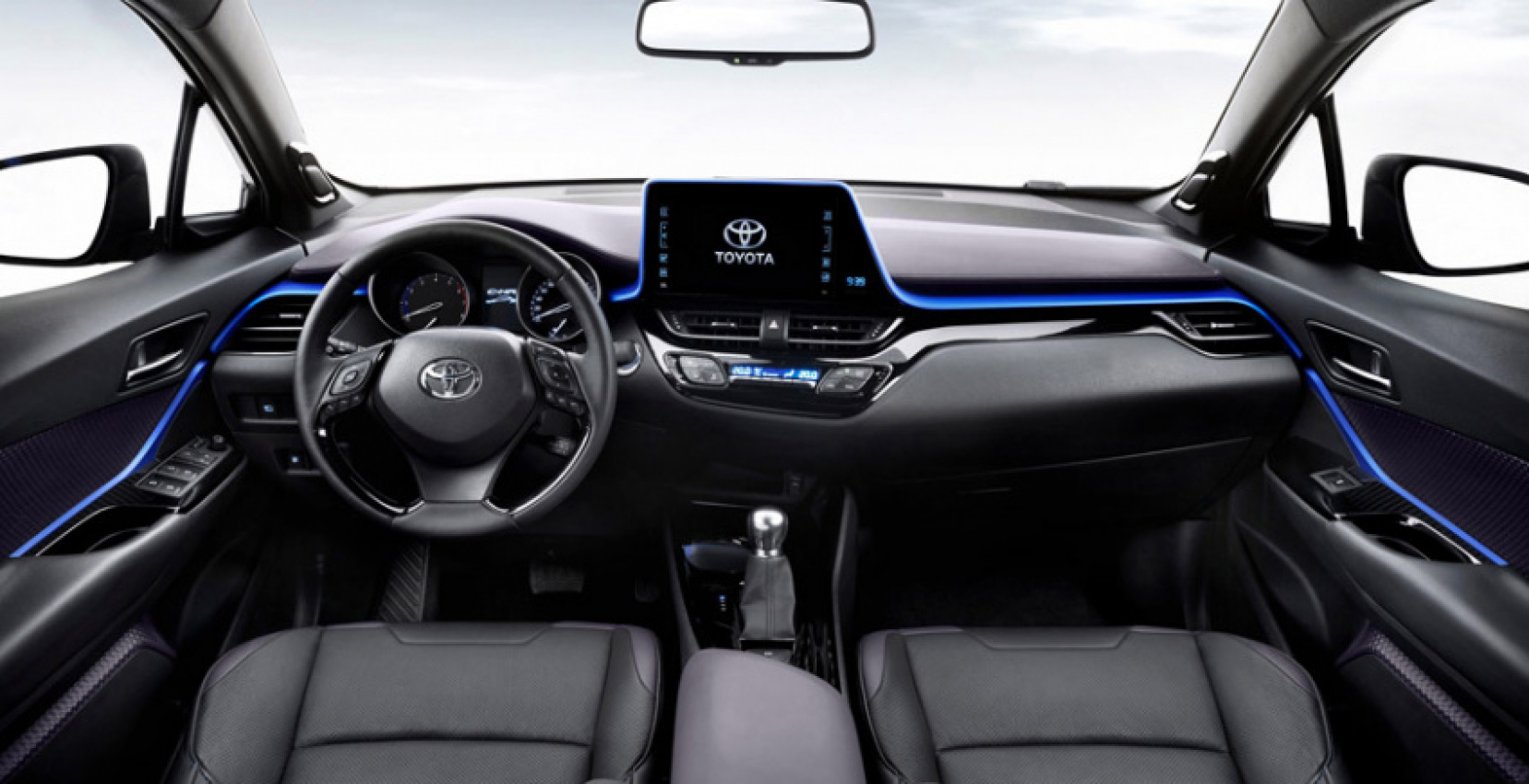 autos, cars, toyota, toyota reveals first images and details about c-hr’s interior