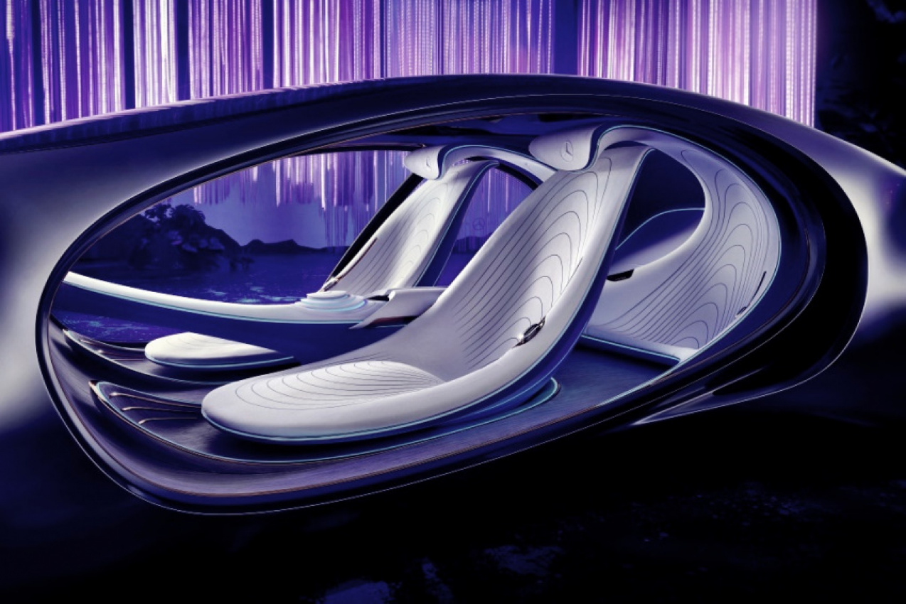 autos, cars, mercedes-benz, avatar movies, ces 2020, concept car, mercedes, mercedes-benz vision avtr, organic battery technology, mercedes-benz vision avtr concept – inspired by the avatar movie (w/video)