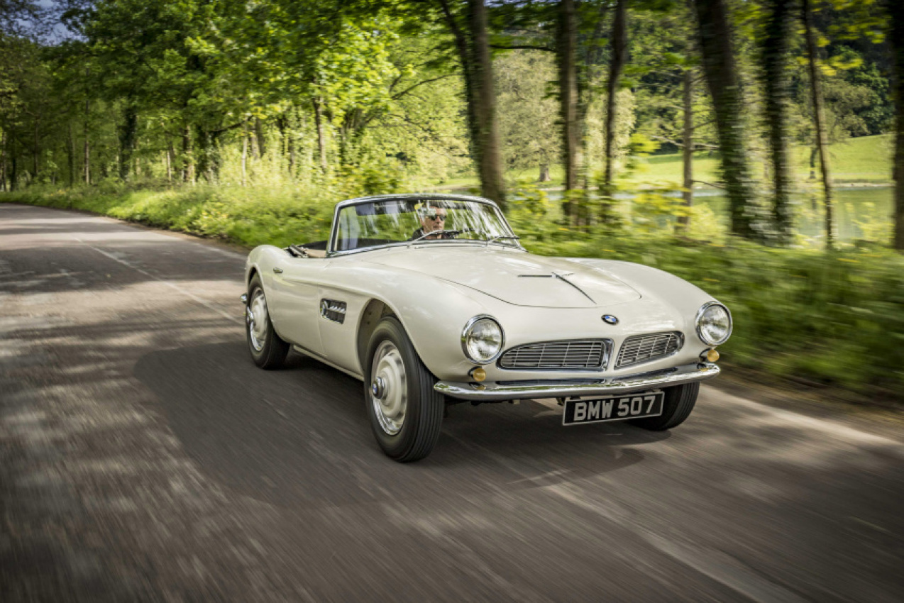 autos, bmw, cars, iconic 1957 bmw 507 makes exclusive comeback at goodwood