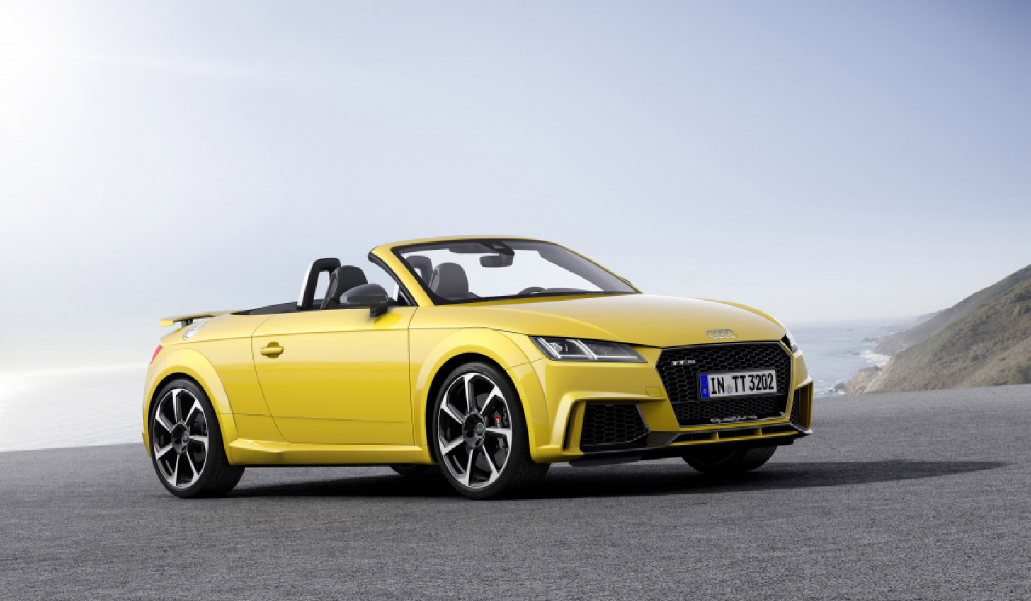 audi, autos, cars, audi tt, powerful and agile, audi tt rs roadster shows how a fine vehicle should look like