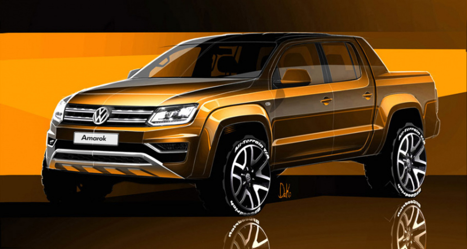 autos, cars, volkswagen, volkswagen shows first looks of the upcoming amarok