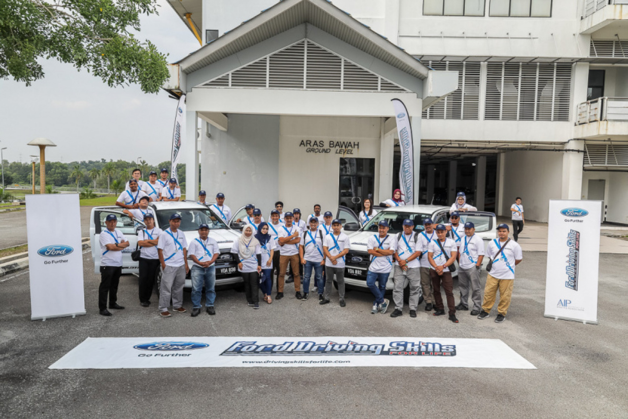 autos, cars, ford, ford driving skills for life, ford malaysia, sime darby auto connexion, ford organises driving skills for life to promote safety