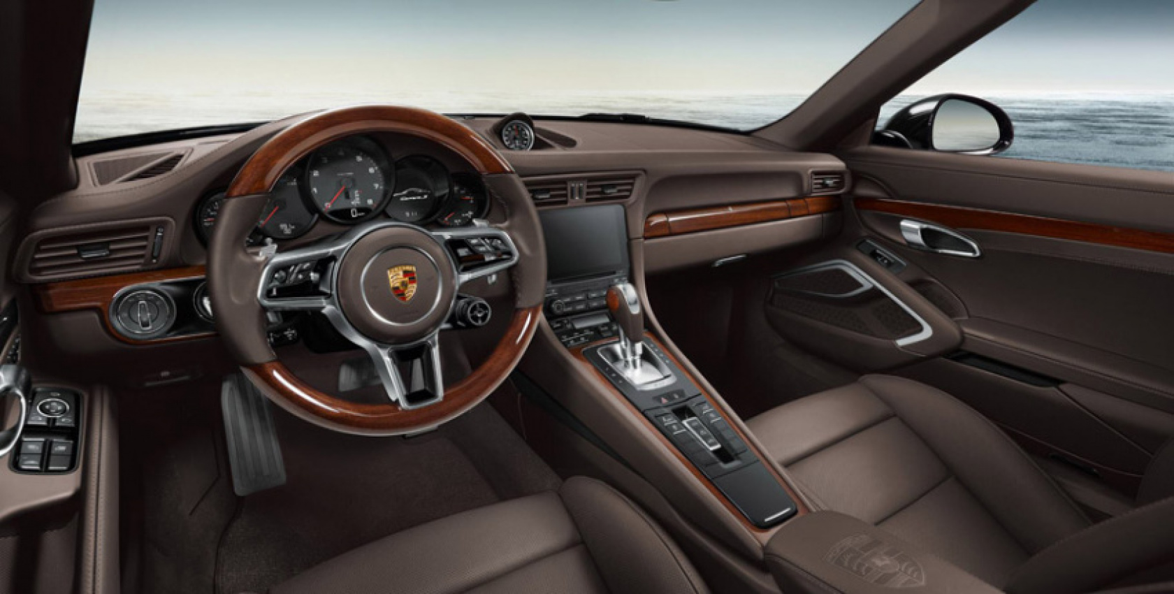 autos, cars, porsche, porsche exclusive releases 911 carrera s cabriolet with wooden trim interior