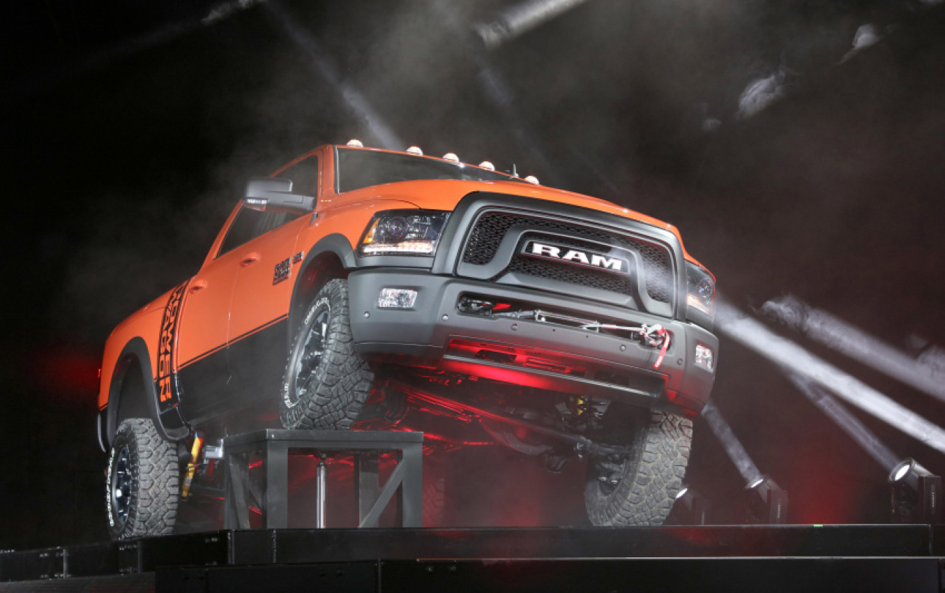 autos, cars, ram, powerful and confident, 2017 ram power wagon is ready for some off-road challenges
