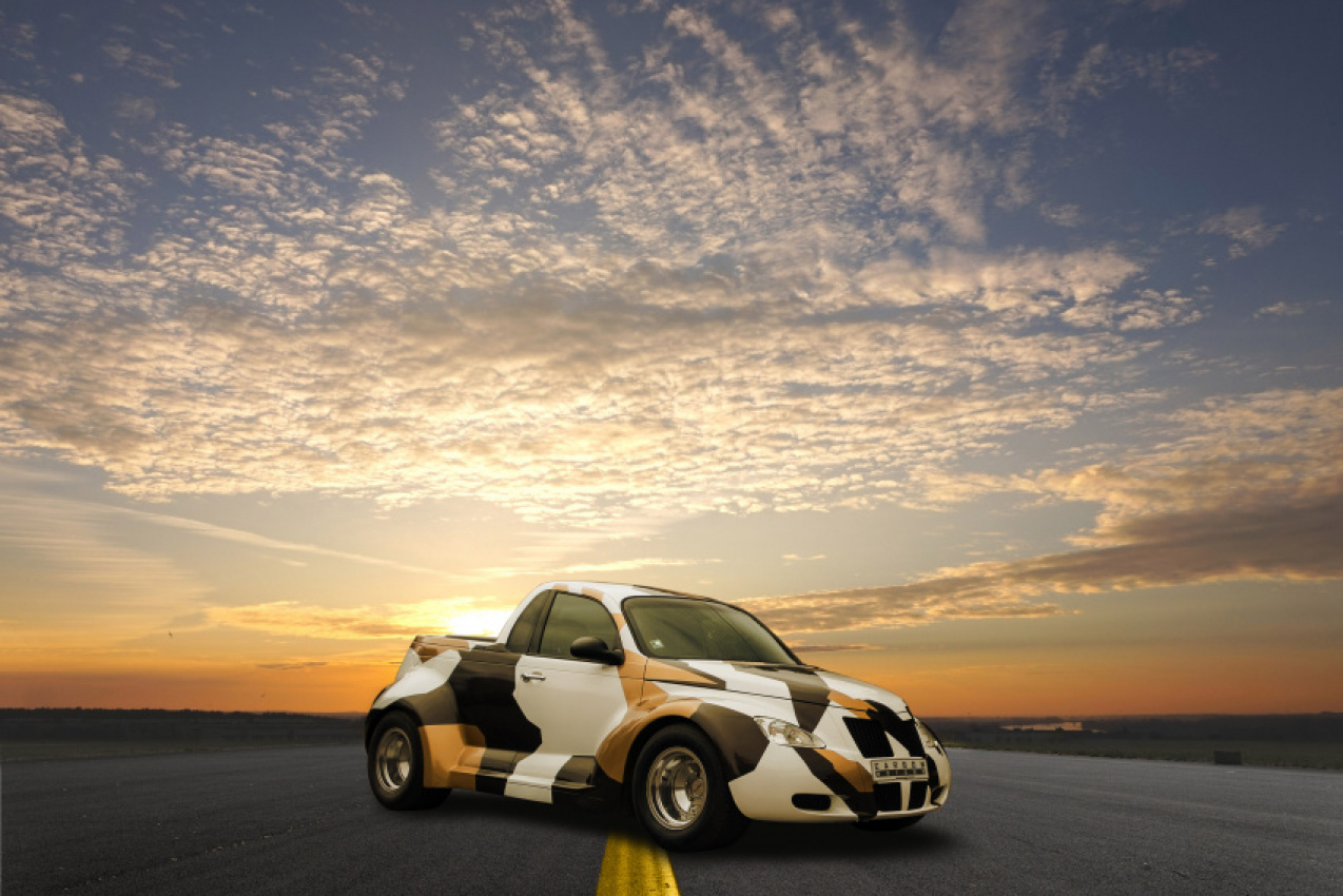 autos, cars, chrysler, chrysler pt cruiser gets one-off appeal by carbon motors 