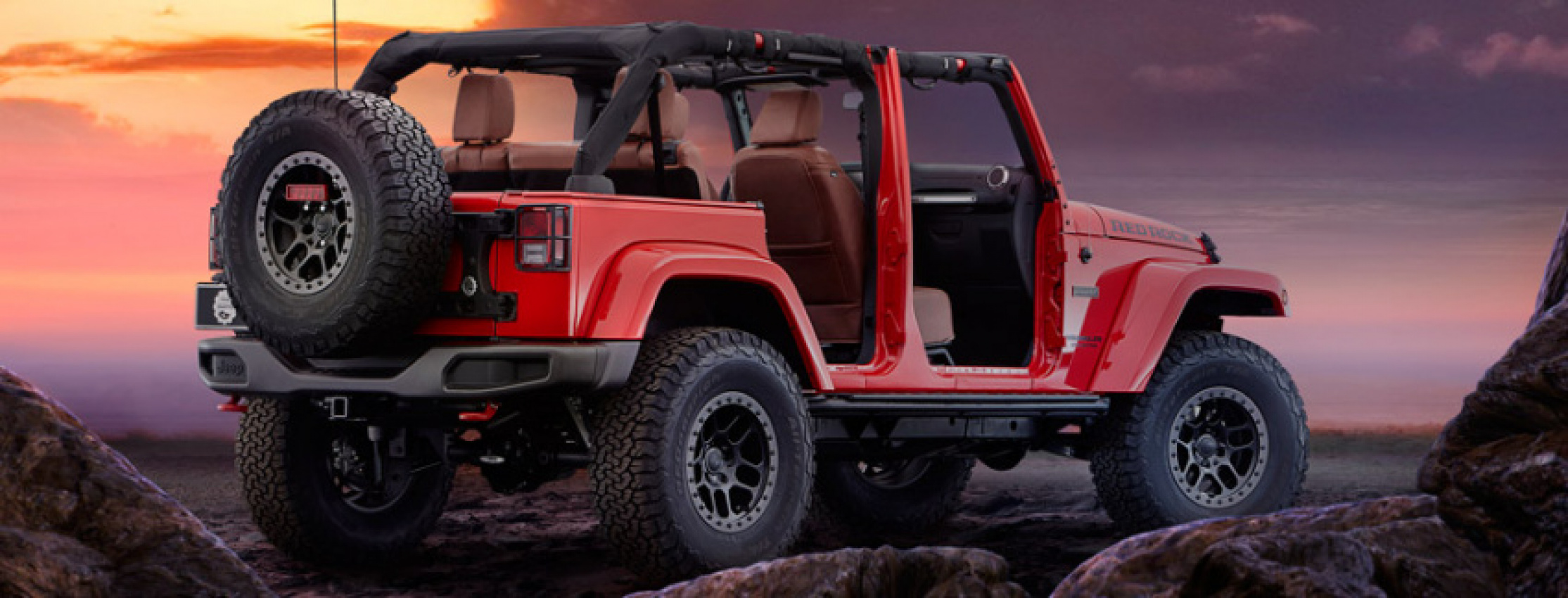 autos, cars, jeep, wrangler, jeep and mopar unveil the wrangler red rock concept