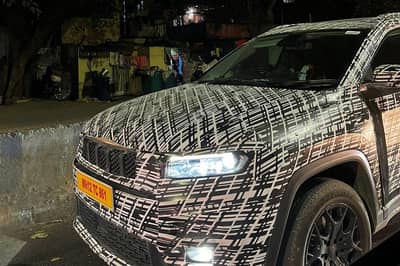 article, autos, cars, jeep, article, compass based jeep meridian spied in production guise