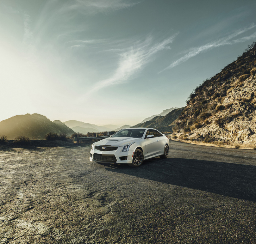 autos, cadillac, cars, cadillac introduces crystal white frost edition for its v-series