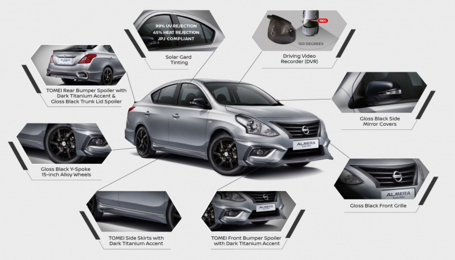 autos, cars, nissan, edaran tan chong motor, etcm malaysia, nissan almera, nissan almera black series, nissan malaysia, android, etcm introduces nissan almera 1.5 “black series” priced below rm70,000 + roadshows announced!