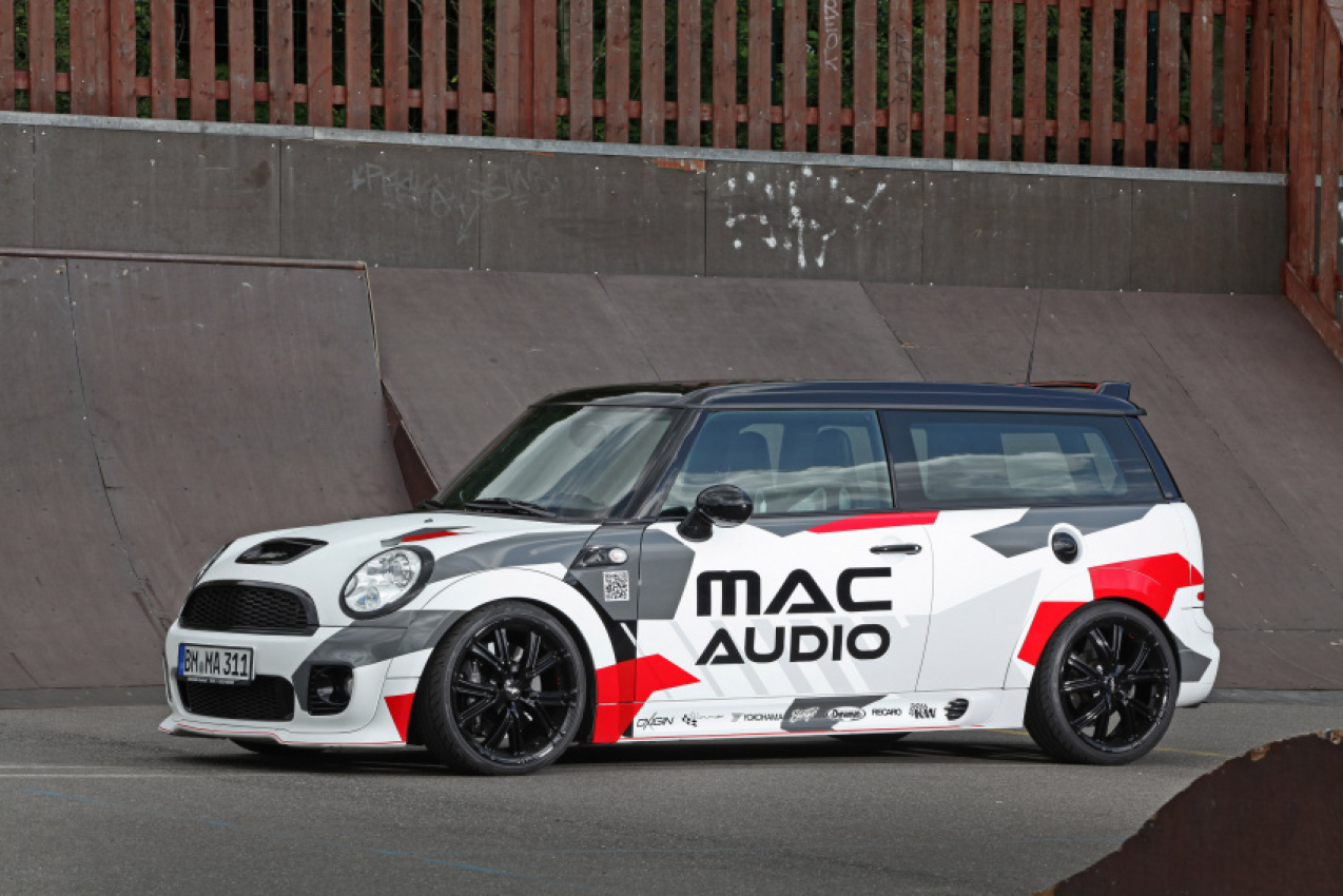 audi, autos, cars, mini, mini clubman, mini clubman s and mac audio system. musical fairytale or wolf in sheep's clothing?