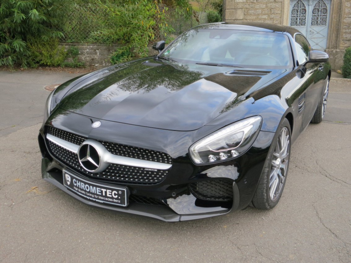 autos, cars, mercedes-benz, mg, mercedes, chrometec offers visual and functional upgrade for mercedes amg gt
