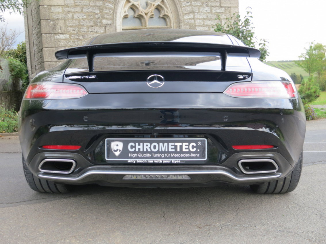 autos, cars, mercedes-benz, mg, mercedes, chrometec offers visual and functional upgrade for mercedes amg gt