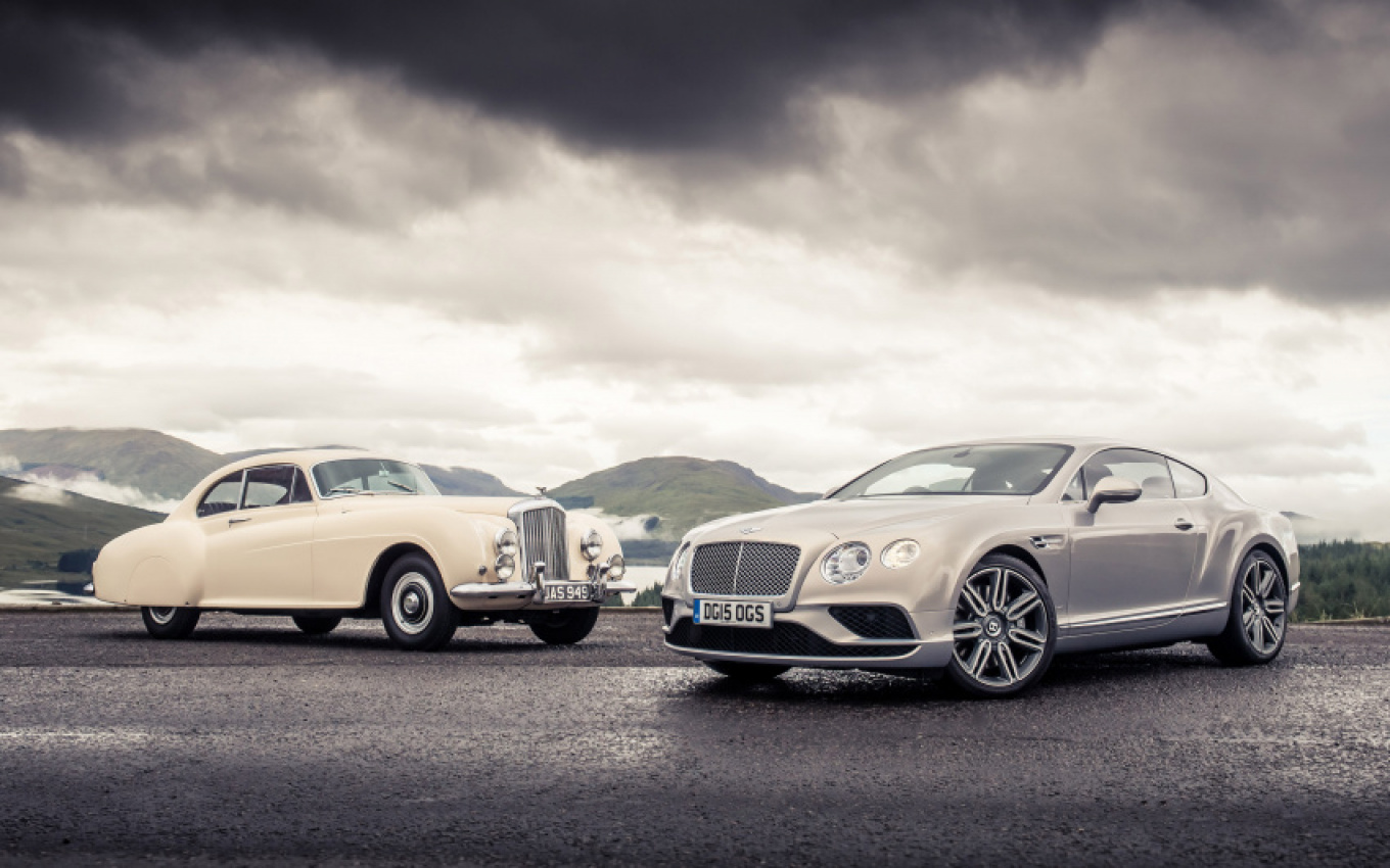 autos, bentley, cars, bentley shows the evolution of continental through the years 