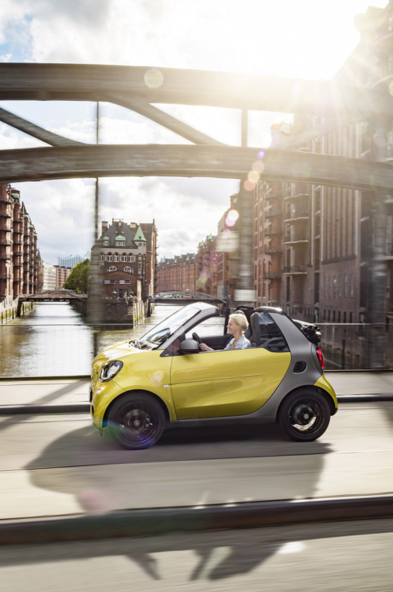 autos, cars, smart, smart fortwo cabrio brings the summer back 