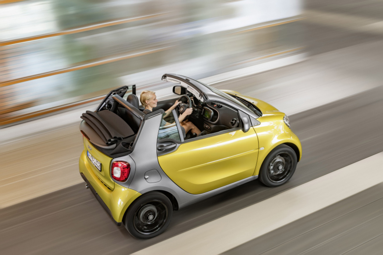 autos, cars, smart, smart fortwo cabrio brings the summer back 