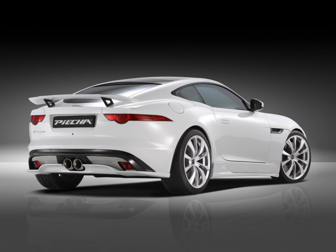 autos, cars, jaguar, piecha with evolutionary design for the jaguar f-type