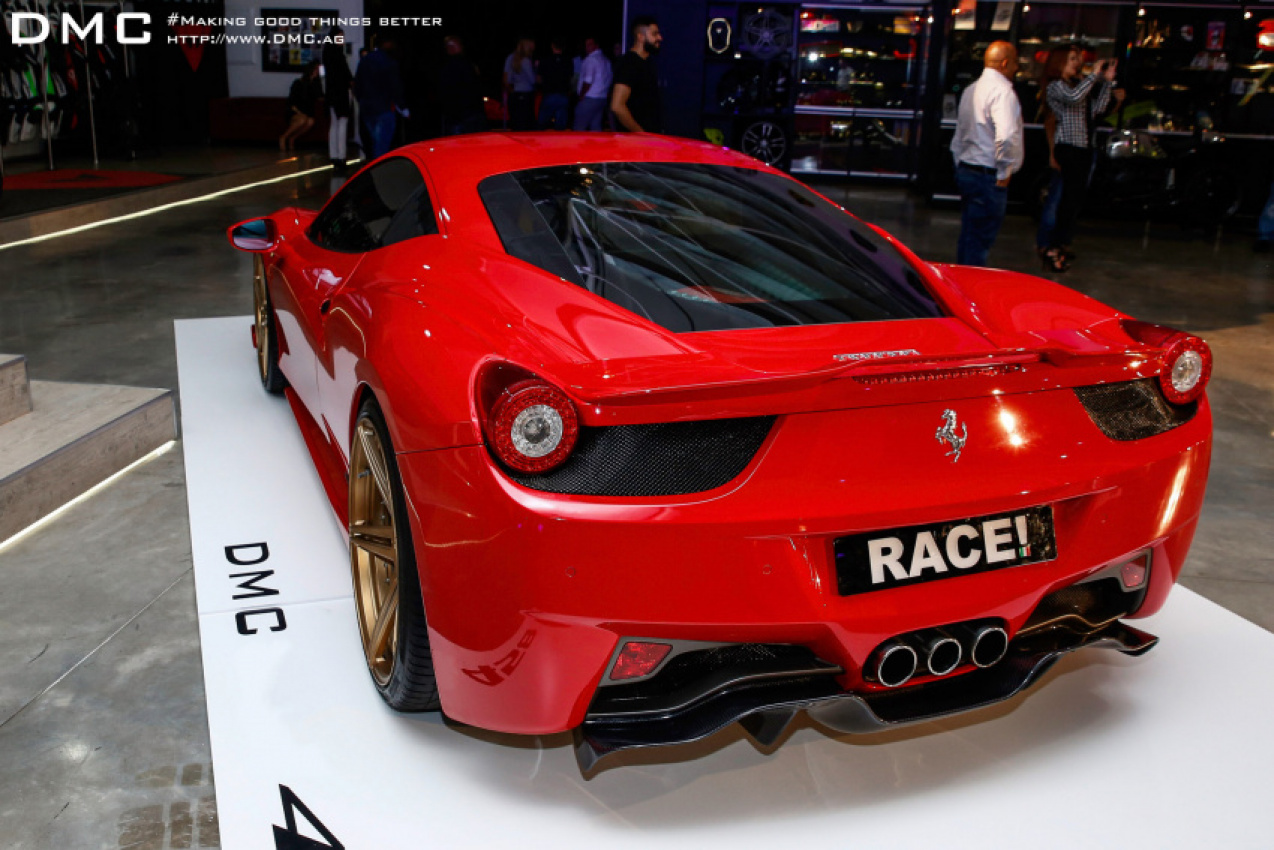 autos, cars, ferrari, ferrari 458, dmc creates “elegante” aero kit for ferrari 458 italia