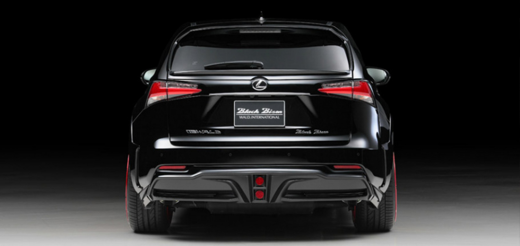autos, cars, lexus, black bison is the name given to lexus nx by wald international