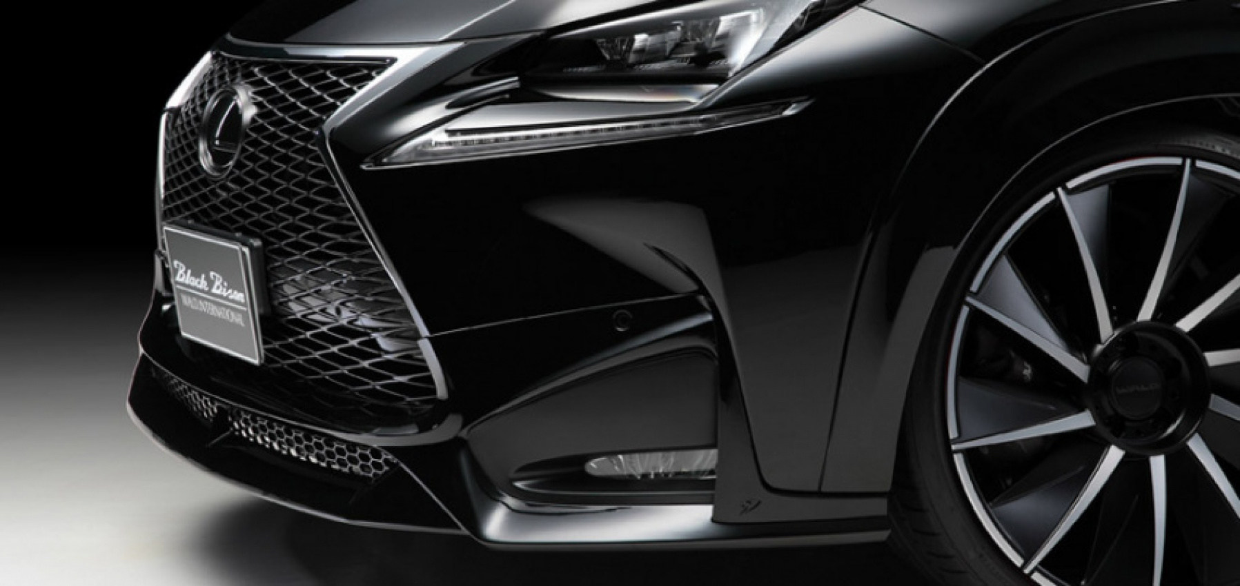 autos, cars, lexus, black bison is the name given to lexus nx by wald international
