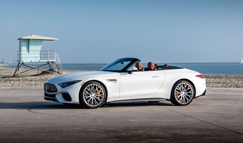 autos, cars, mercedes-benz, autos mercedes-benz, mercedes, mercedes to launch new sl convertible just in time for summer