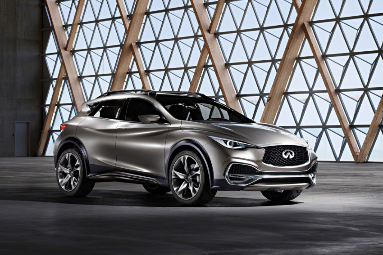 autos, cars, infiniti, infiniti qx30 concept previews future production model 