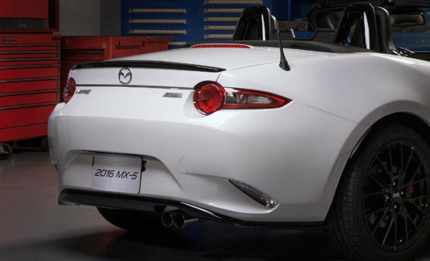 autos, cars, mazda, mazda shows the back of mx-5 miata concept ahead of chicago debut