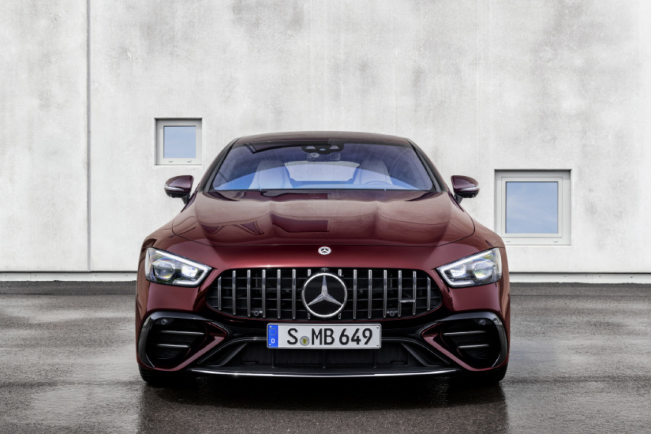 autos, cars, mercedes-benz, mg, autos mercedes-amg, mercedes, mercedes-amg gt 4-door gets updated and adds a new luxury edition