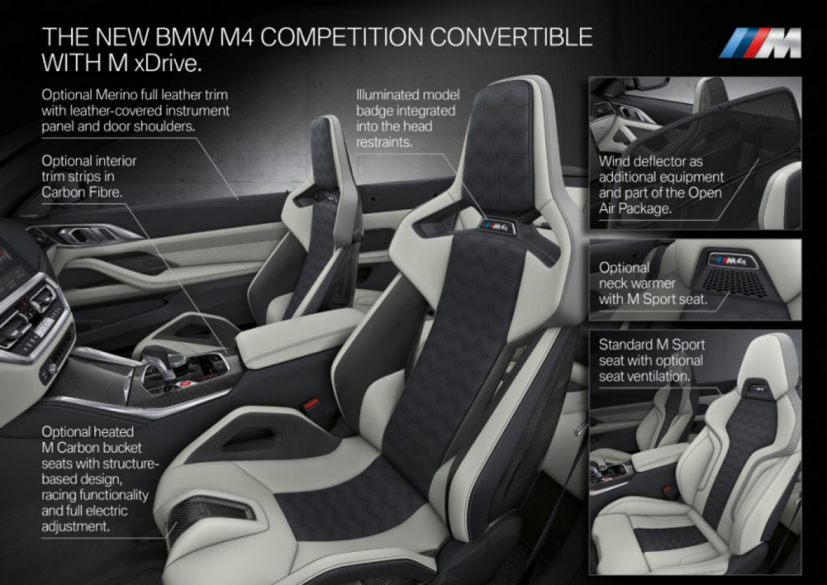 autos, bmw, cars, autos bmw, bmw releases m4 competition convertible with m xdrive