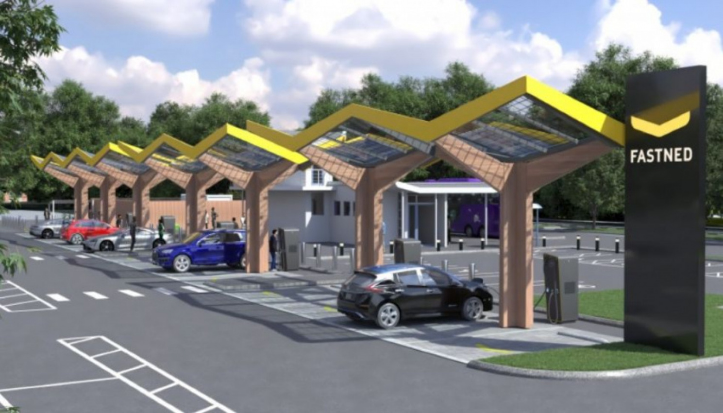 autos, cars, ford, tesla, autos tesla, fastned and tesla to power up oxford with ev charging superhub