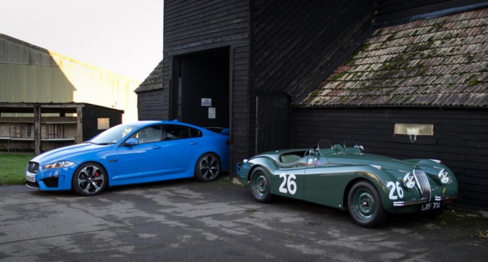 autos, cars, jaguar, jaguar xf, generation x: jaguar xfr-s meets its ancestors