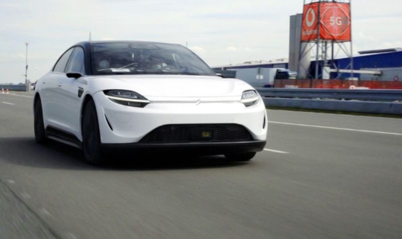autos, cars, sony, autos news, sony testing an electric car guided by 5g