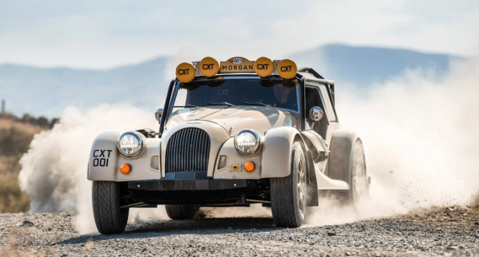 autos, cars, morgan, we see your safari 911 and we raise you the morgan plus four cx-t