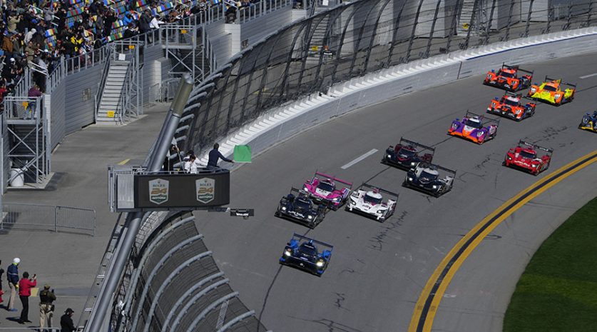 all sports cars, autos, cars, van der zande & cgr lead rolex 24 after four hours