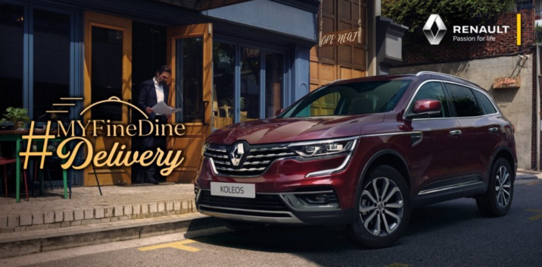 autos, cars, renault, autos renault, renault treats four lucky winners to a meal delivered by their favourite celebrity in a koleos