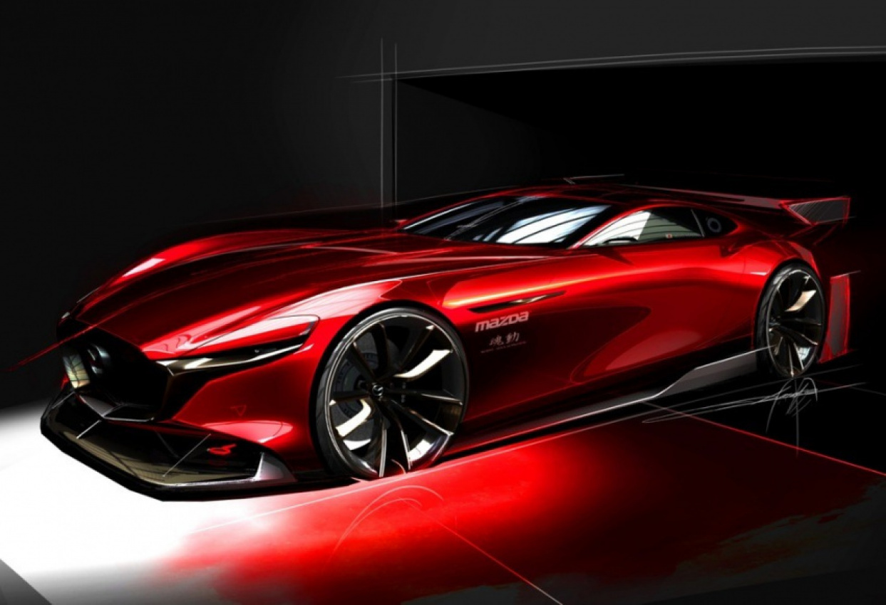 autos, cars, mazda, autos mazda, mazda reveals virtual rx-vision gt3 concept
